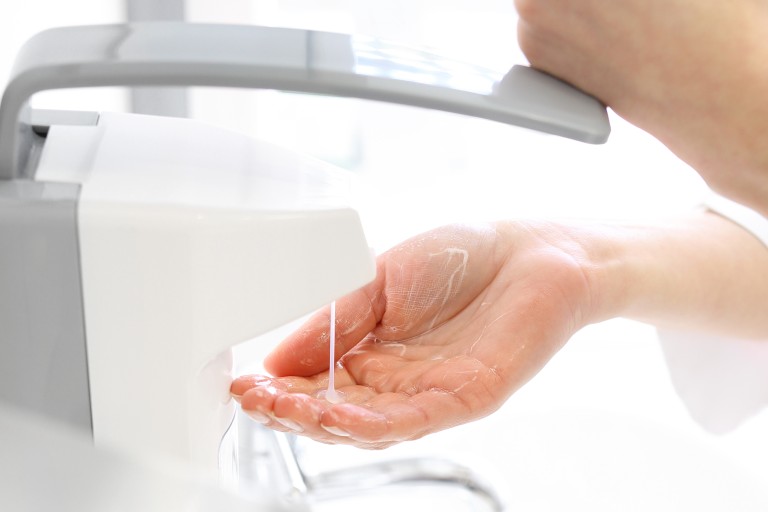 Hand sanitising? Hand sanitising?